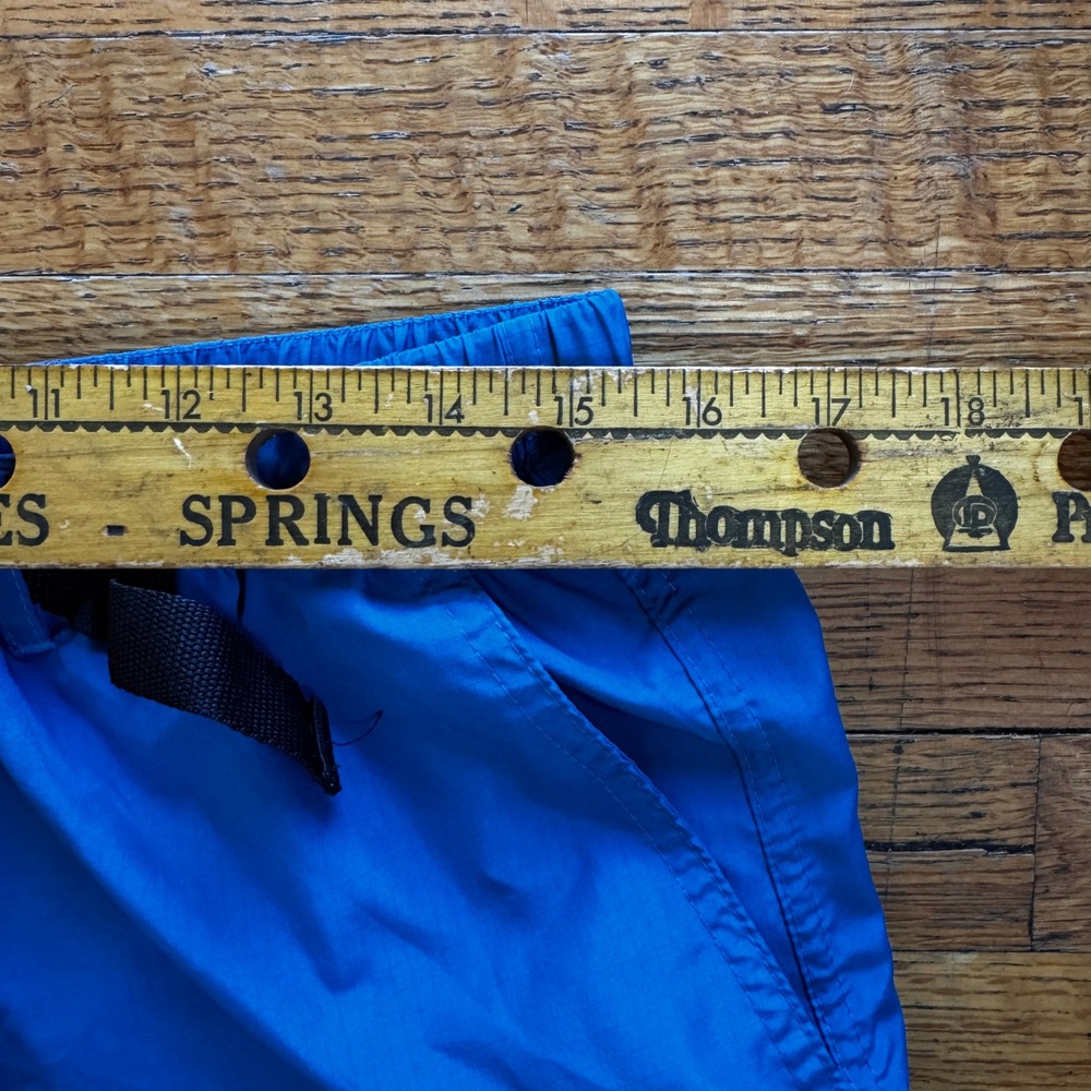 Nike Mens Blue Cargo Shorts Integrated Belt Mesh Lined Move To Zero Large - Picture 3 of 9